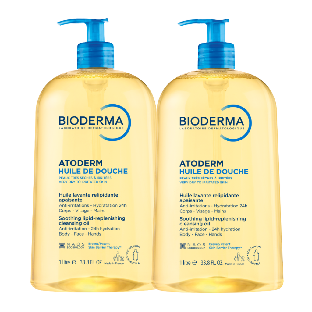 Dúo Bioderma Atoderm Huilde Douche 1L
