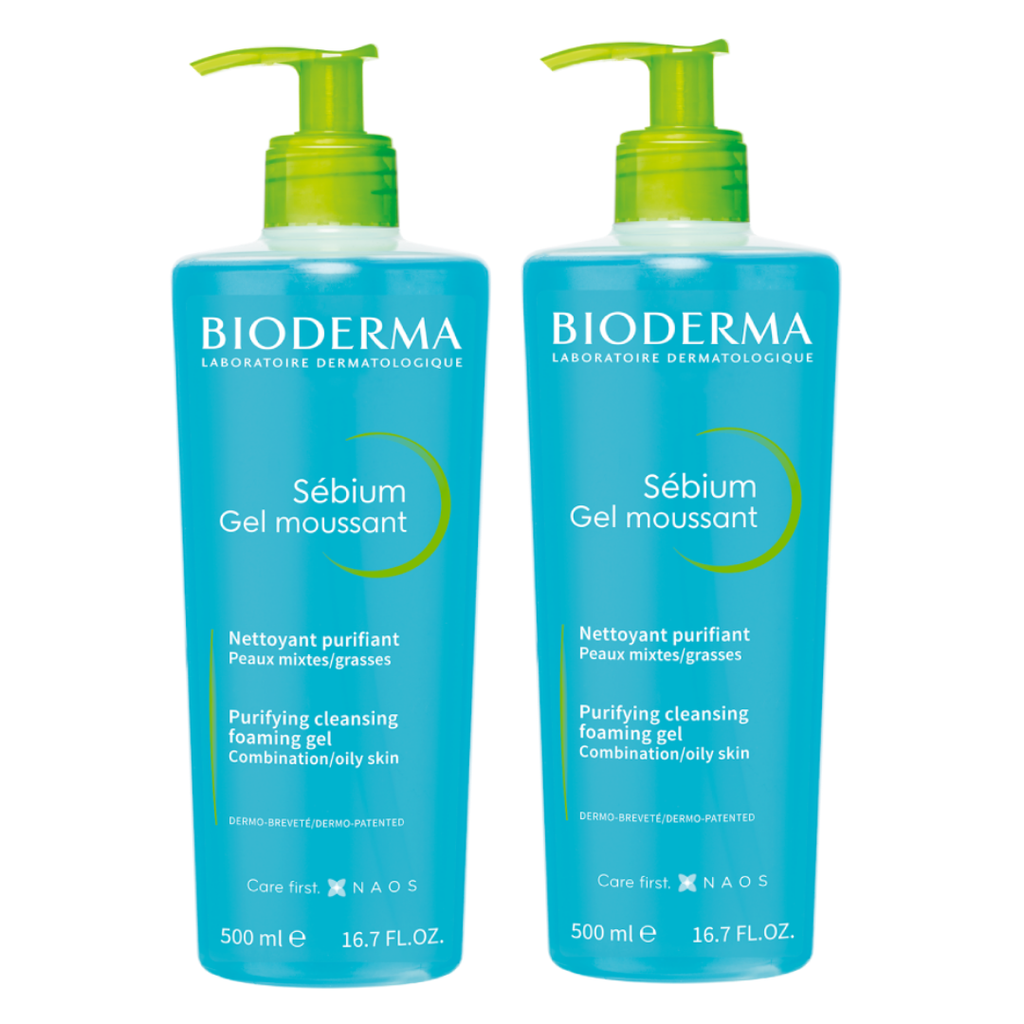 Dúo Sébium Gel Moussant 500 ml- para piel mixta a grasa