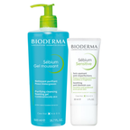 Dúo Bioderma limpieza y calmante sebium