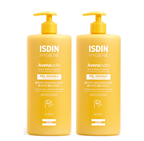 Pack ISDIN Avena Gel de Baño 750ml x2 und