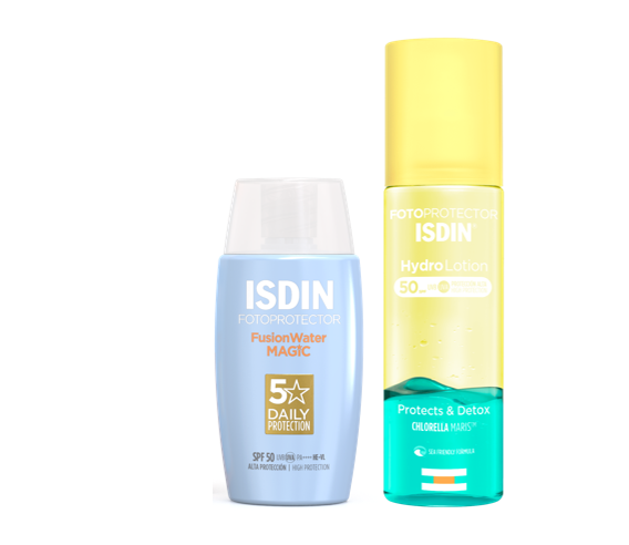 Pack ISDIN Hydro Lotion + Fusion Water Magic