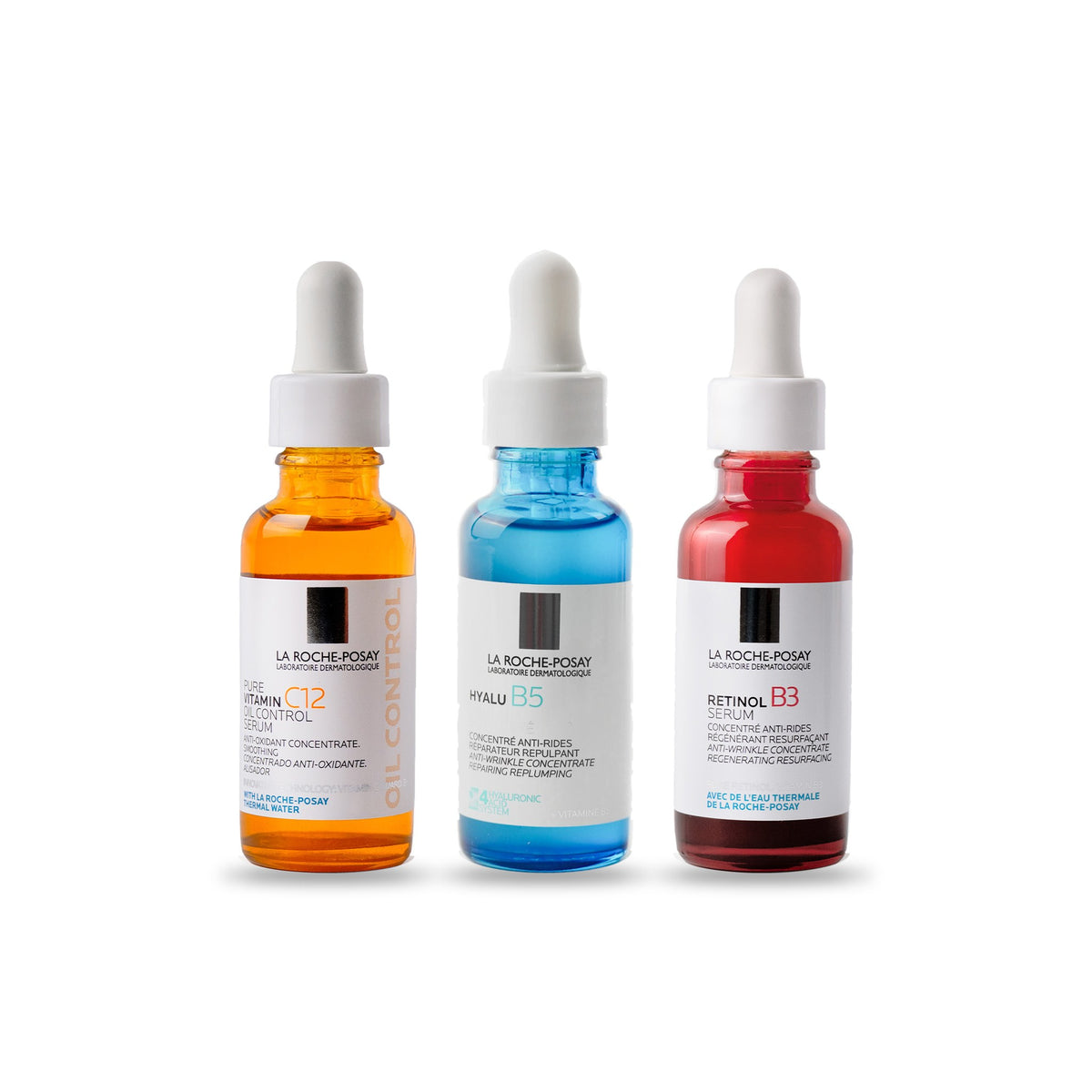 Pack Retinol B3 Vitamin C12 & Hyalu B5 - Trío Antiedad Día & Noche | La Roche Posay