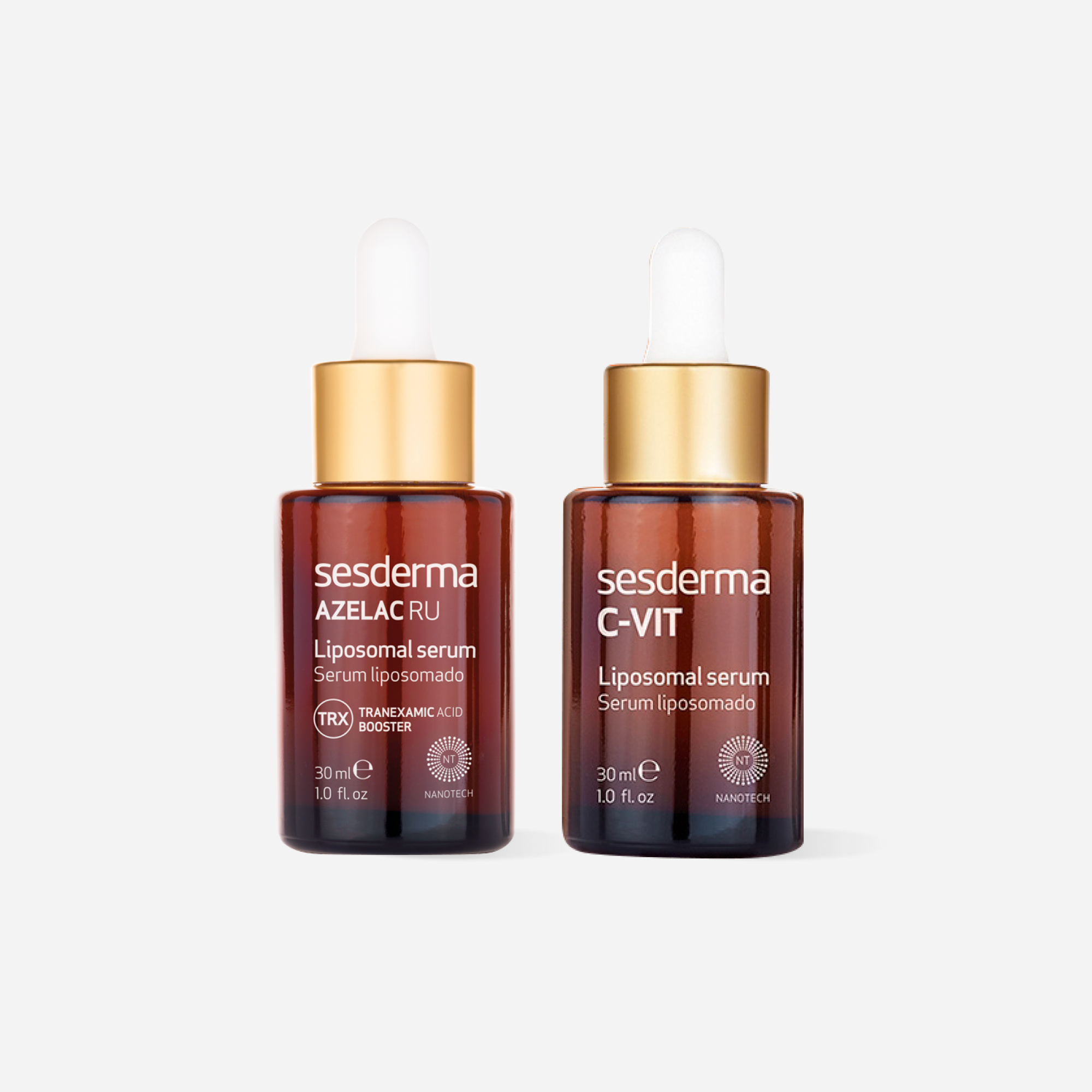 Pack Serum Azelac RU + Serum C VIT Liposomal Sesderma