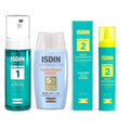 Pack ISDIN Fusion Water Magic SPF50 + Limpiador Acniben Purificante 150ml + Isdin Acniben Night Concentrate Anti-Imperfecciones 27ml