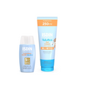Pack Isdin Pediatrics Facial Fusion Water + Corporal Gel Cream FPS50