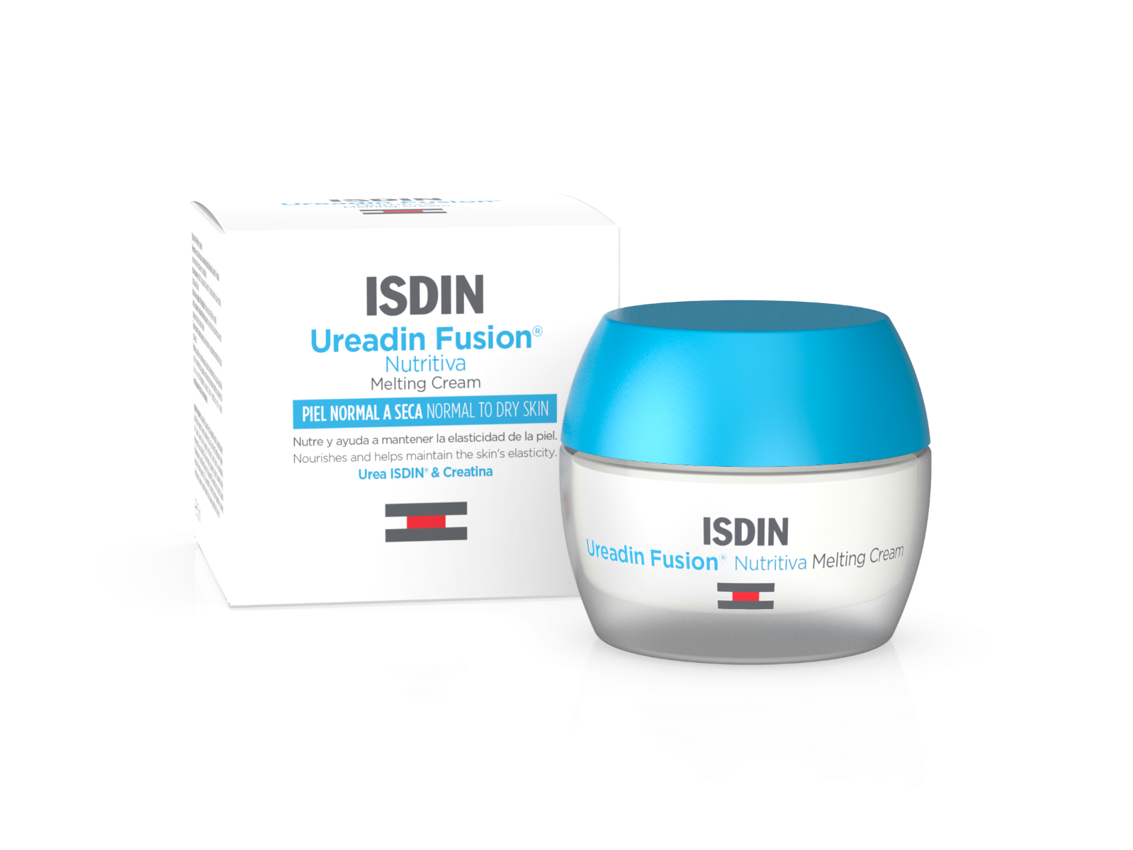ISDIN UREADIN FUSION MELTING CREAM 50 ml - Crema hidratante facial  - Piel normal a seca