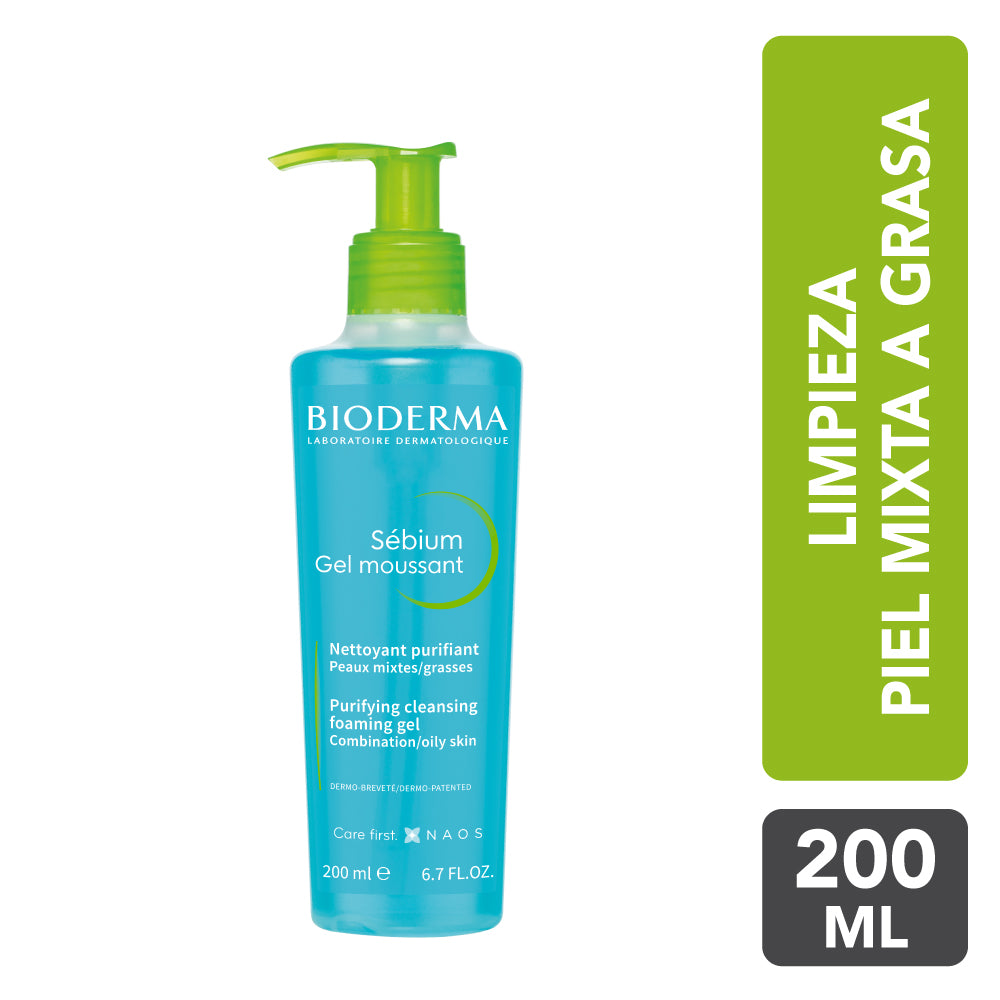 Bioderma Sébium Gel Moussant 200ml