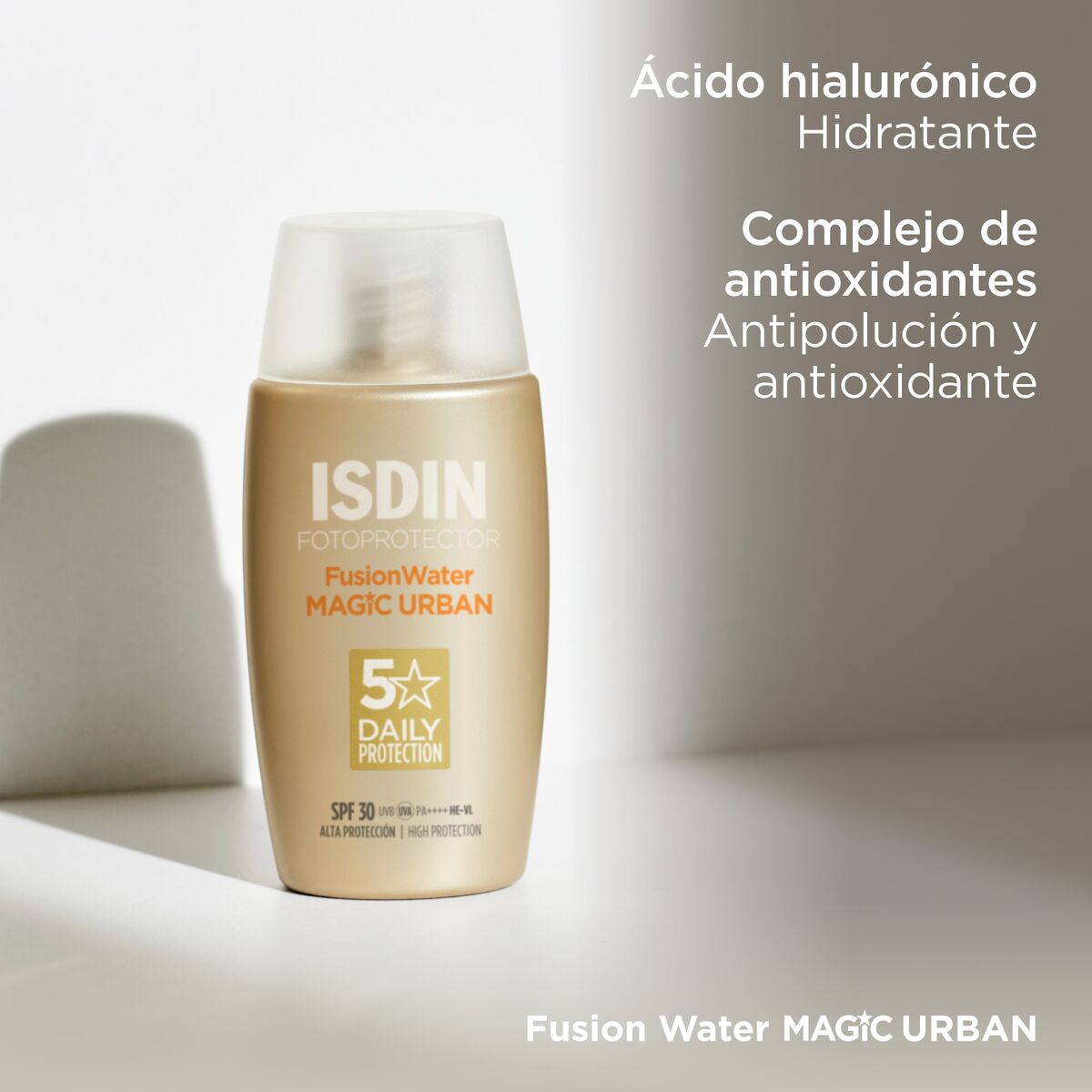 Isdin Fotoprotector Fusion Water Magic Urban SPF30 50ml - Bloqueador