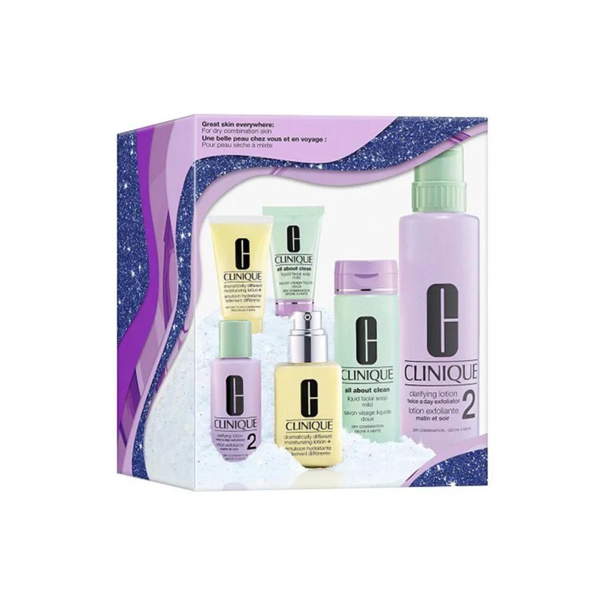 Set Clinique 3 Pasos Piel Mixta a Seca
