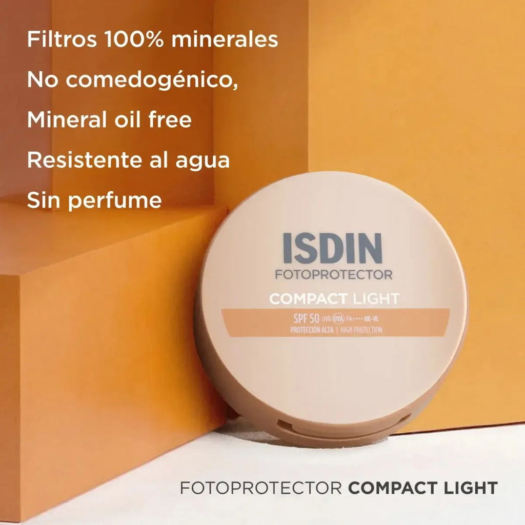 Fotoprotector ISDIN Compact Light SPF50 - 10gr