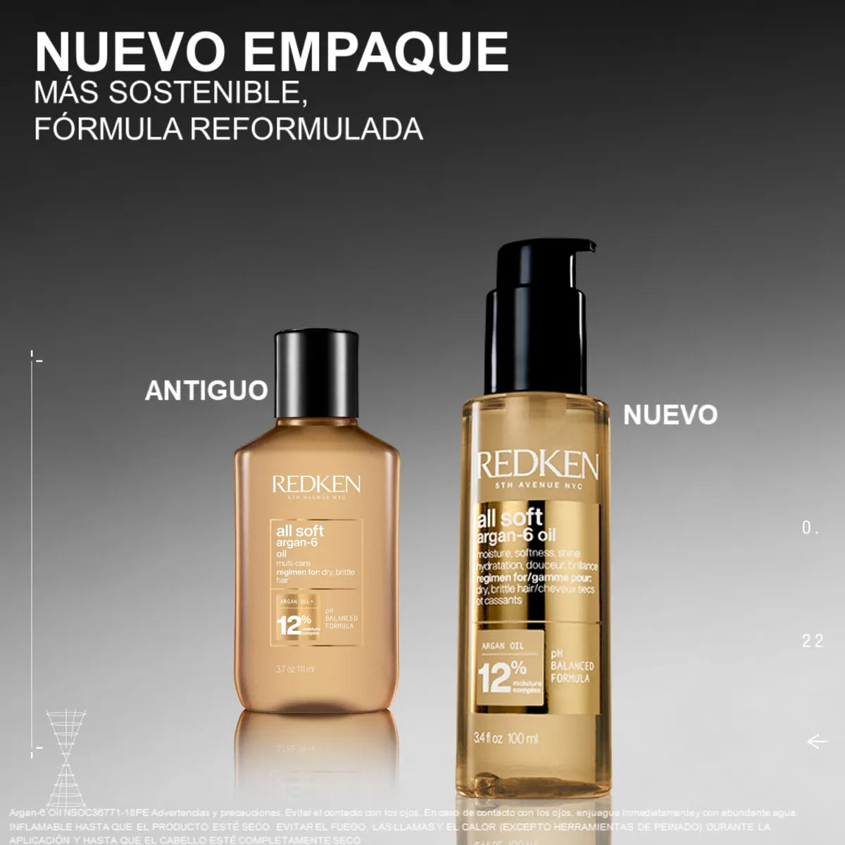 Aceite Argan-6 All Soft para cabello seco | Redken