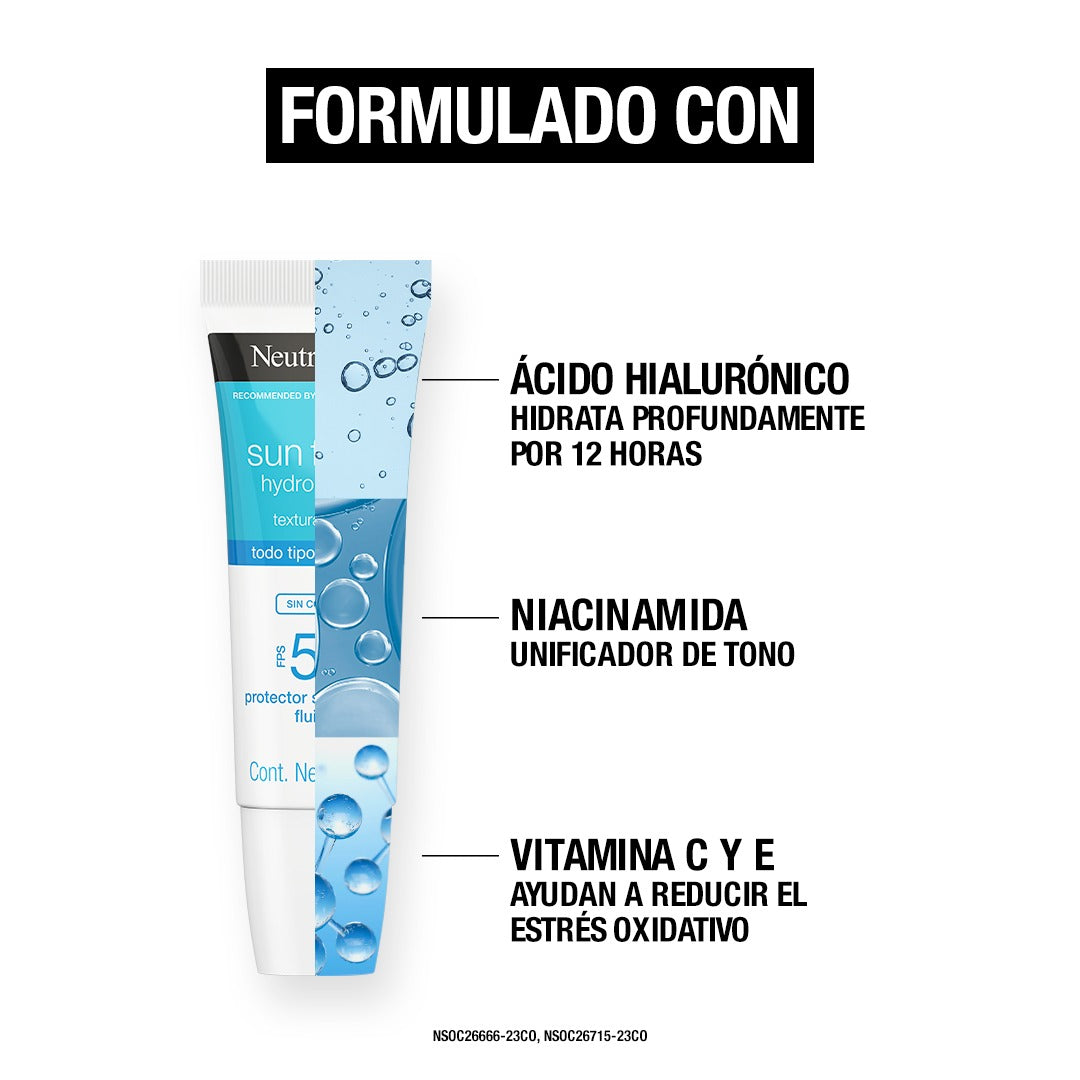 Neutrogena Sun Fresh Hydro Boost Sin Color FPS 50 40ml