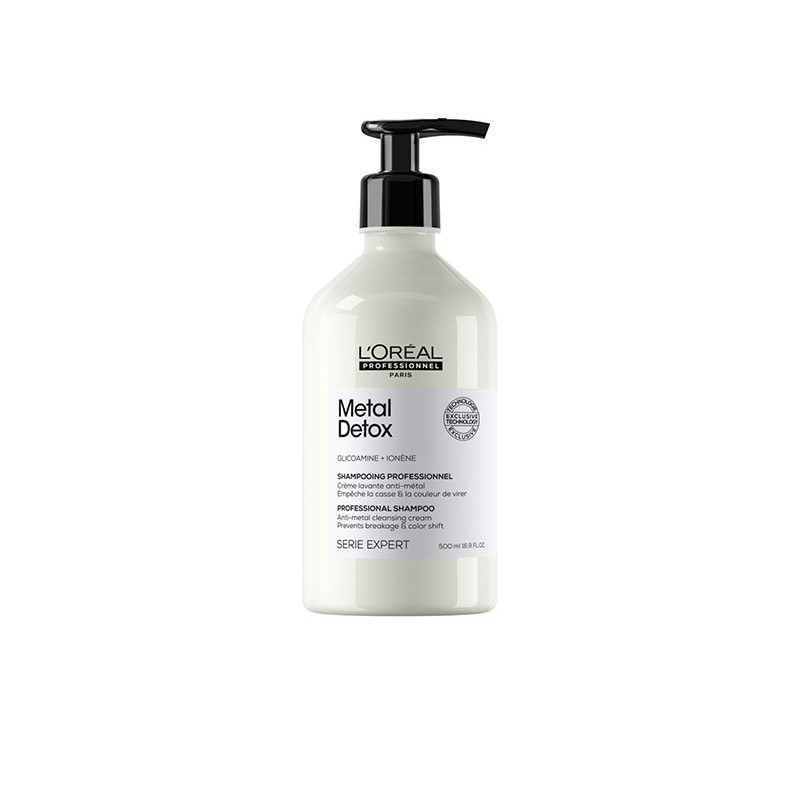 Shampoo neutralizante de metales Metal Detox para todo tipo de cabello Loreal Professionnel 500ml