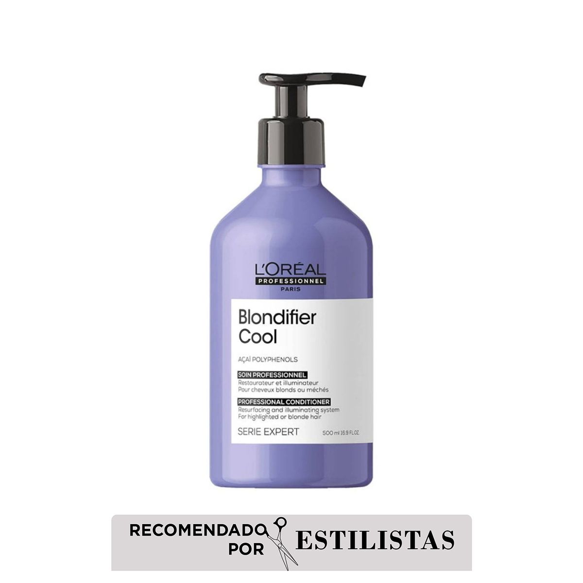 Acondicionador para cabellos rubios Blondifier 500ml Loreal Professionnel