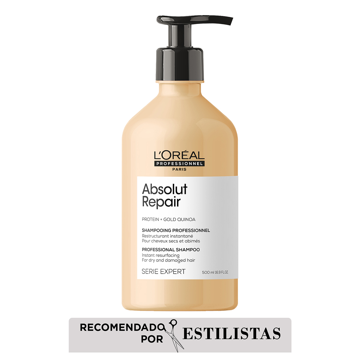 Shampoo para cabello dañado Absolut Repair 500ml Loreal Professionnel