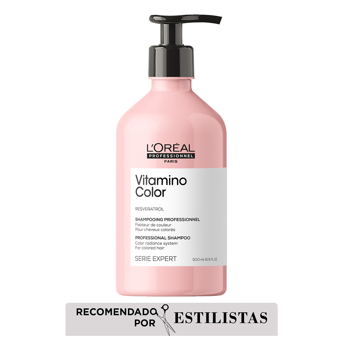 Shampoo para cabello con color Vitamino 500ml Loreal Professionnel