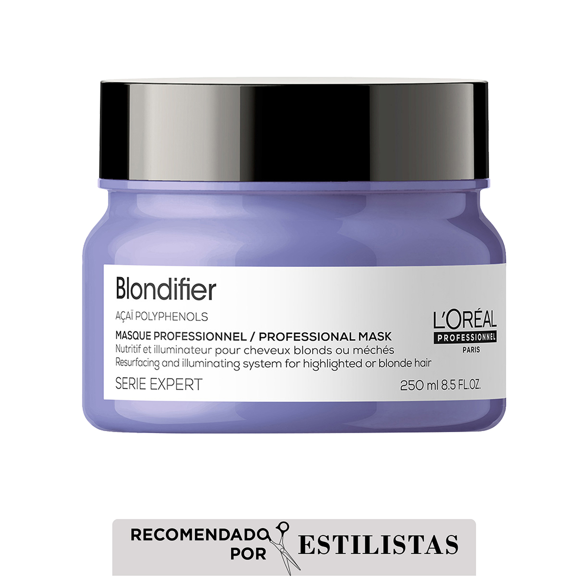 Mascarilla para cabellos rubios Blondifier 250ml Loreal Professionnel