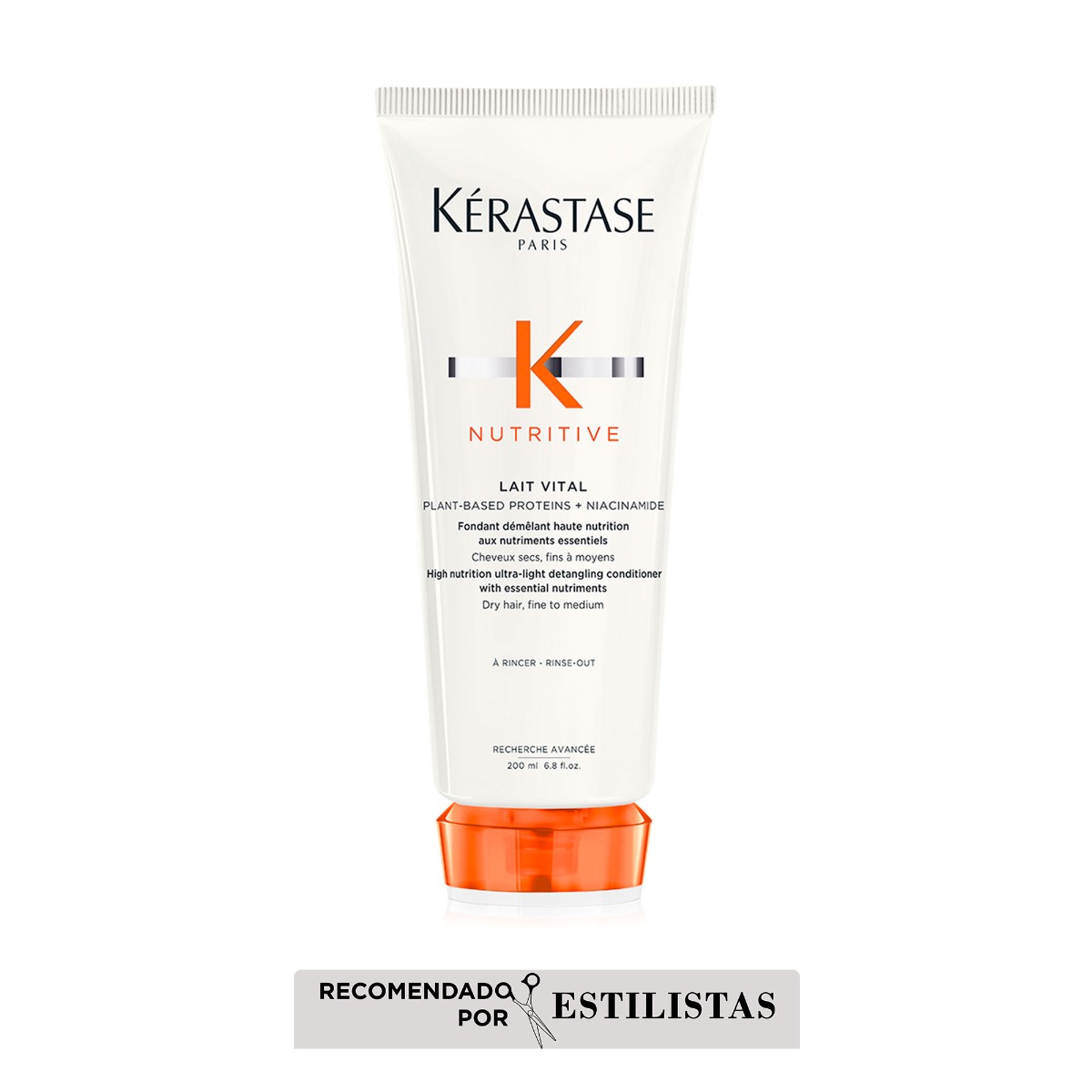 Kérastase Acondicionador Lait Vital desenredante con nutrientes esenciales 200ml 