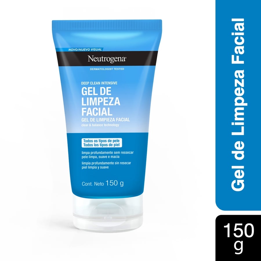 Neutrogena Gel Limpiador Facial Deep Clean 150ml
