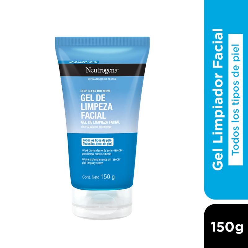 Neutrogena Gel Limpiador Facial Deep Clean 150ml