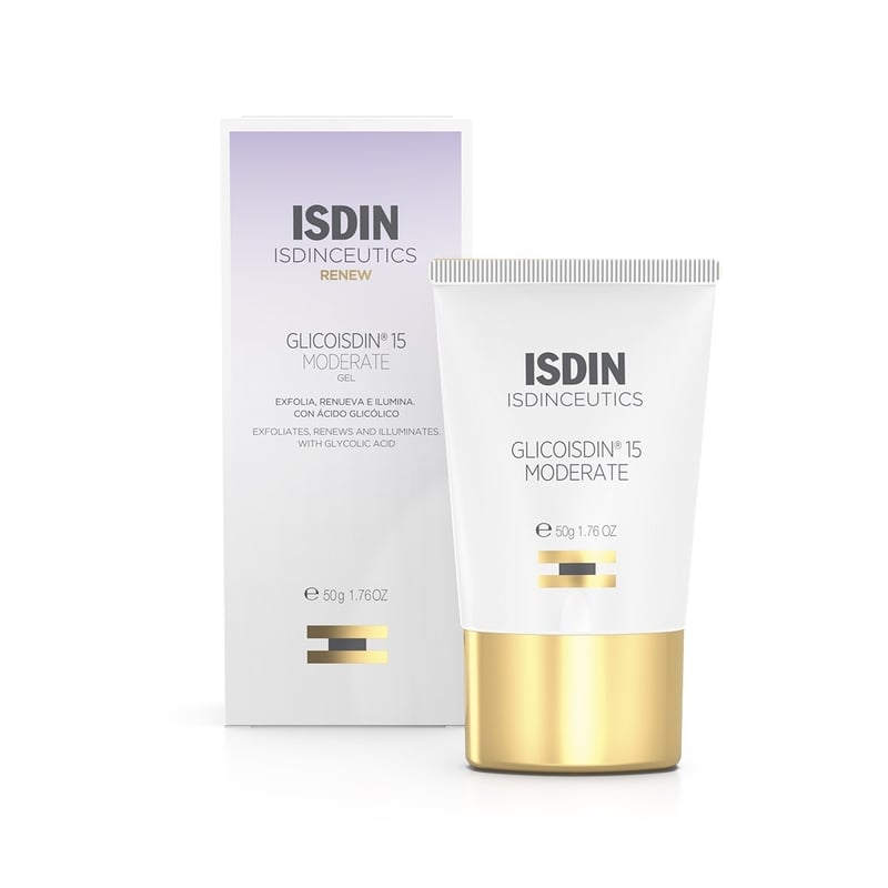 Isdin Isdinceutics Glicoisdin 15% Moderate  50g - Gel Peeling facial exfoliante con ácido glicolico