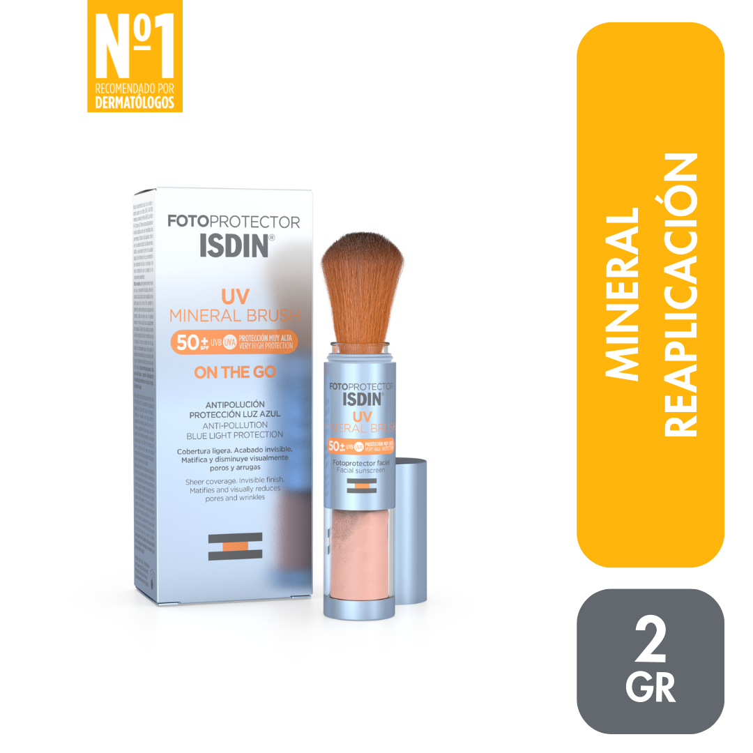 Protector Solar  ISDIN MINERAL BRUSH SPF 50 x 2gr - Bloqueador