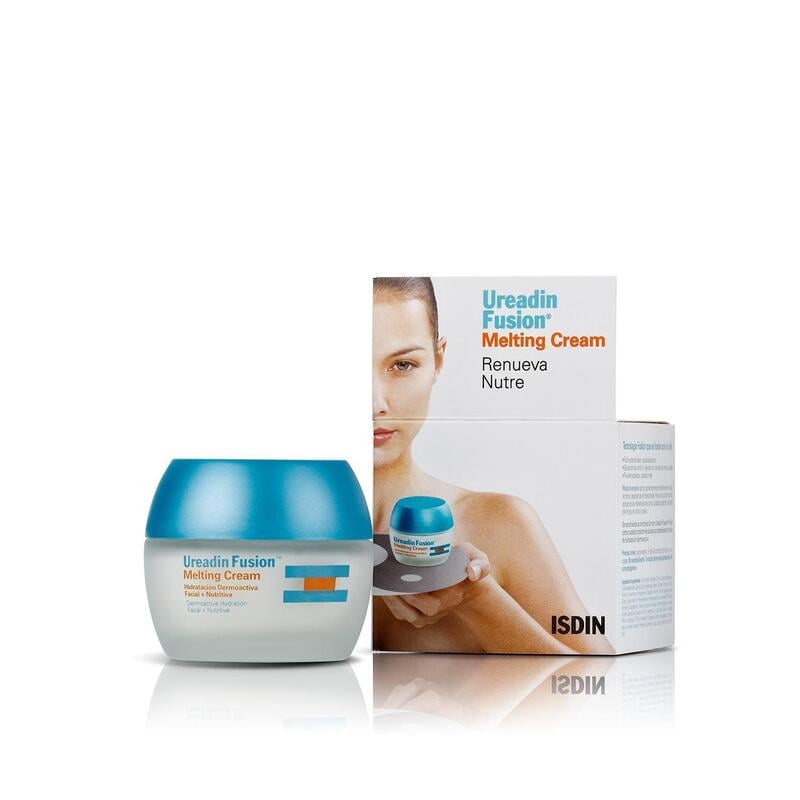 Isdin Ureadin Fusion Melting Cream 50ml - Crema nutritiva facial con Urea ISDIN® para piel normal a seca