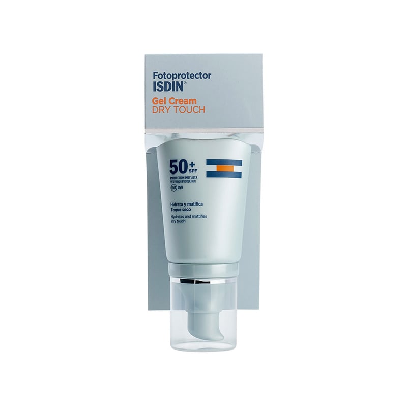 Fotoprotector Facial Piel Grasa Gel Cream Dry touch SPF 50+ 50ml