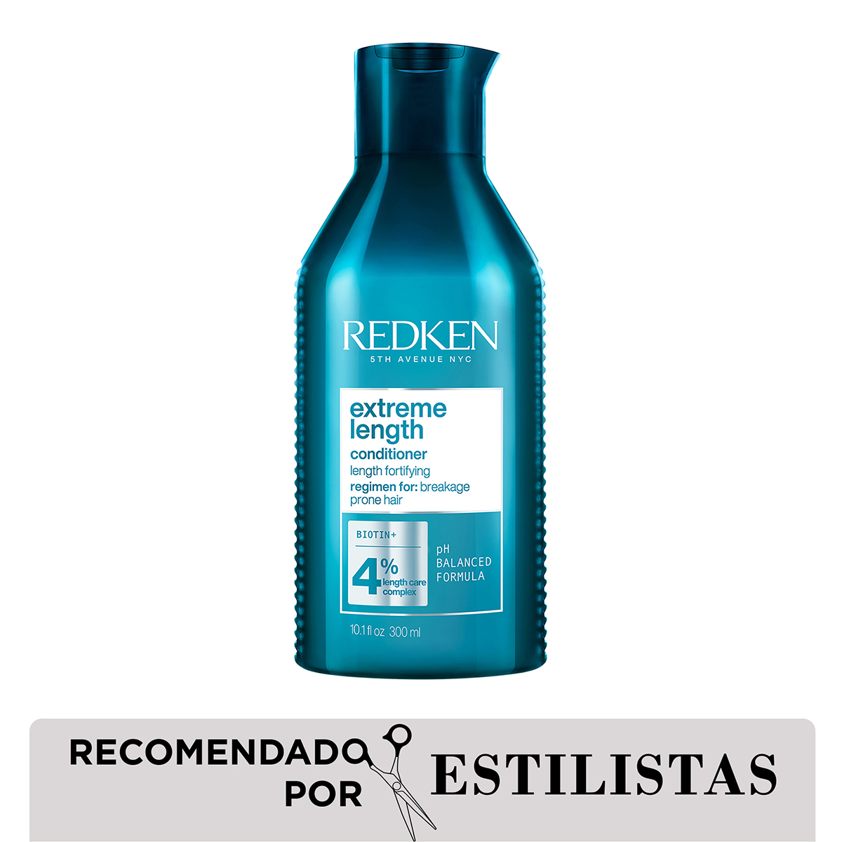 Acondicionador para cabello dañado con biotina Extreme Length 300ml Redken