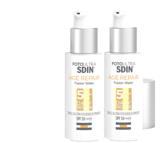 Pack Isdin 2 Fotoprotector Age Repair SPF50 50ml