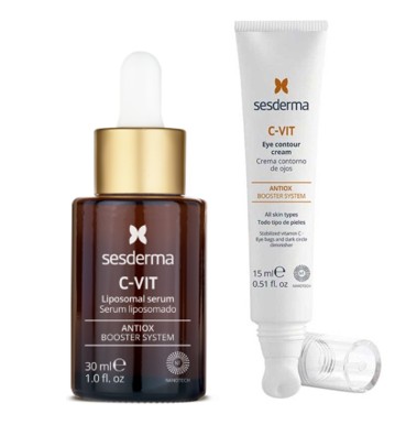Dúo C-vit + contorno de ojos cvit ceramico