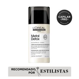 Termoprotector en crema para peinar Metal Detox para todo tipo de cabello Loreal Professionnel  100ml