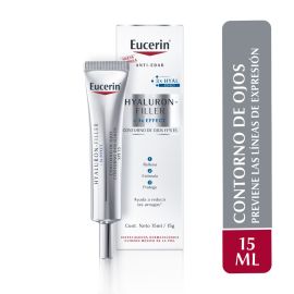Eucerin Hyaluron Filler crema contorno de ojos 15ml de para Hyaluron Filler - Compra online en DermotiendaShopping