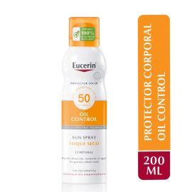 Eucerin Sun Transparent Spray Dry Touch FPS 50 200ml de para Corporales Solares - Compra online en DermotiendaShopping