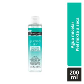 Neutrogena Agua Micelar Purified Skin 200ml de para Promociones 15% - Compra online en DermotiendaShopping