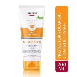 Eucerin Sun Toque Seco Corporal Crema Gel FPS 50 200ml de para Sun - Compra online en DermotiendaShopping