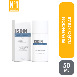 Isdin Eryfotona AK-NMSC SPF99 50ml - Protector solar fluido con fotoliasa encapsulada de para Foto Ultra (Facial) - Compra online en DermotiendaShopping
