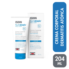 ISDIN NUTRATOPIC Pro-AMP crema 200ml - Crema corporal emoliente zonas específicas cuidado y protección piel reactiva de para Isdindays - Compra online en DermotiendaShopping