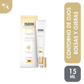ISDINCEUTICS K.OX EYES 15 ml - Contorno de ojos que aclara el color morado y reduce las bolsas - Antiedad de para Productos seleccionados - Compra online en DermotiendaShopping