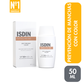 Protector Solar FOTOULTRA ISDIN SPOT PREVENTV SPF 50+ - 50 ml - Bloqueador de para Foto Ultra (Facial) - Compra online en DermotiendaShopping