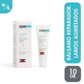 ISDIN Acniben Repair Renovador Labial 10ml - Bálsamo labial para pieles sometidas a tratamientos antiacneicos de para Acniben RX Repair - Compra online en DermotiendaShopping