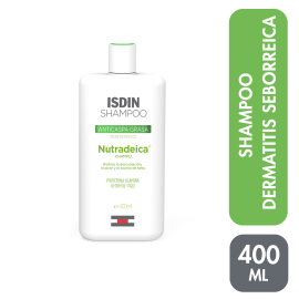 ISDIN NUTRADEICA ANTICASPA GRASA 200ml - Shampoo que reduce la descamación, el picor y el exceso de sebo de para Nutradeica - Compra online en DermotiendaShopping