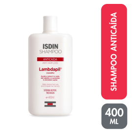 ISDIN Lamdapil Anticaida Shampoo 400 ml - caída del cabello de para Lambdapil - Compra online en DermotiendaShopping