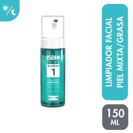 Isdin Acniben Purifying Cleanser 150ml - Limpiador facial en espuma para piel mixta a grasa de para Acniben Teen Skin - Compra online en DermotiendaShopping