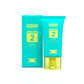 Isdin Acniben Control de brillos y granos 40ml -  Gel crema facial para piel grasa con tendencia acneica