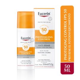 Eucerin Sun Protector solar Antiage SPF50 50ml de para Sun - Compra online en DermotiendaShopping