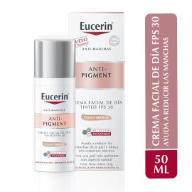 Eucerin Antipigment Crema Facial de Día Tono Medio 50ml