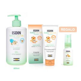 Pack Isdin Baby Naturals Gel Shampoo 400ml + Pomada de Pañal 100ml
