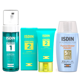Pack ISDIN Tratamiento y Protección para piel mixta a grasa