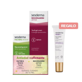 Pack Sesderma Antiedad Reafirmante: Factor G serum + Resveraderm Gel Crema